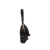 Sequined leather lined Temi