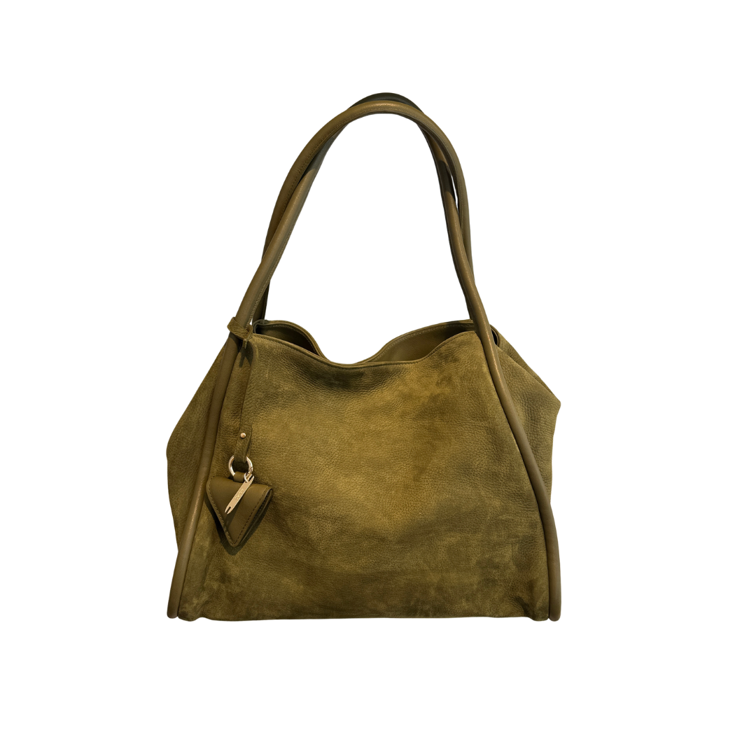 Tubular Suede bag by Parise