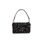 Sequined leather lined Temi
