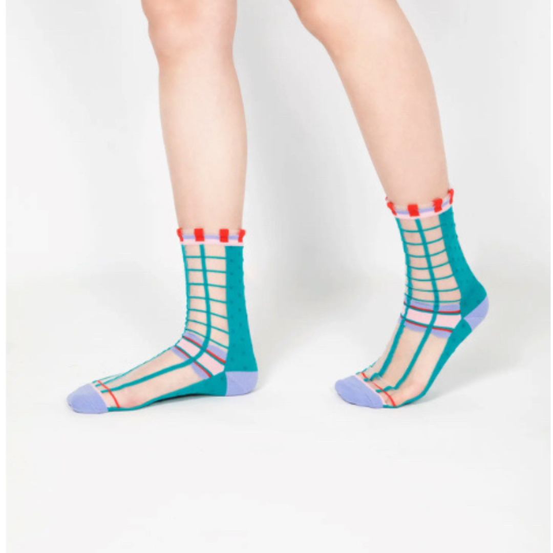 Polka Dots Shear Teal Size 3.5/7.5 Paperself