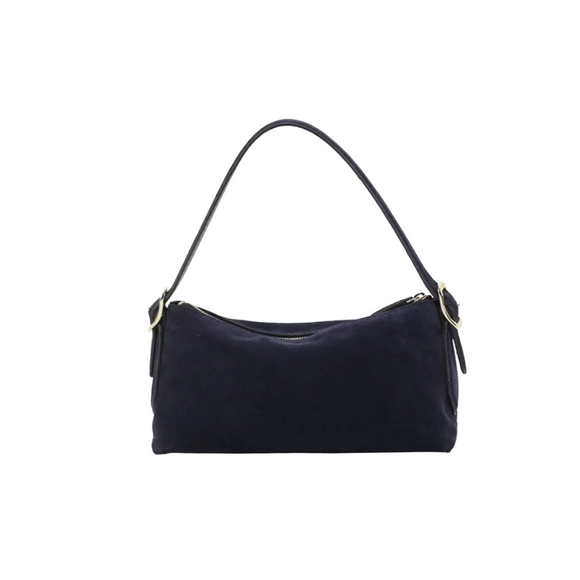 Carina Black suede bag