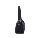 Carina Black suede bag