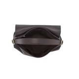 Carina Black suede bag