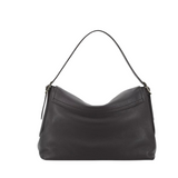 Large Dark Brown Leather Carina