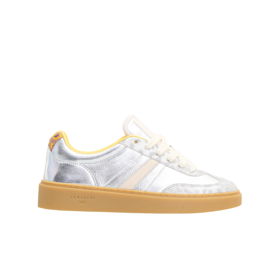 Courts metallic trainer by Serafini