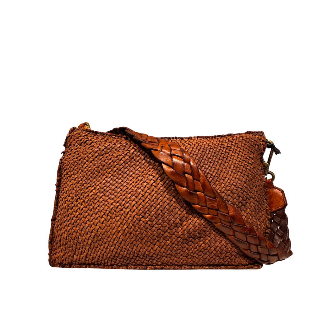 Asteria woven leather bag by Campomaggi
