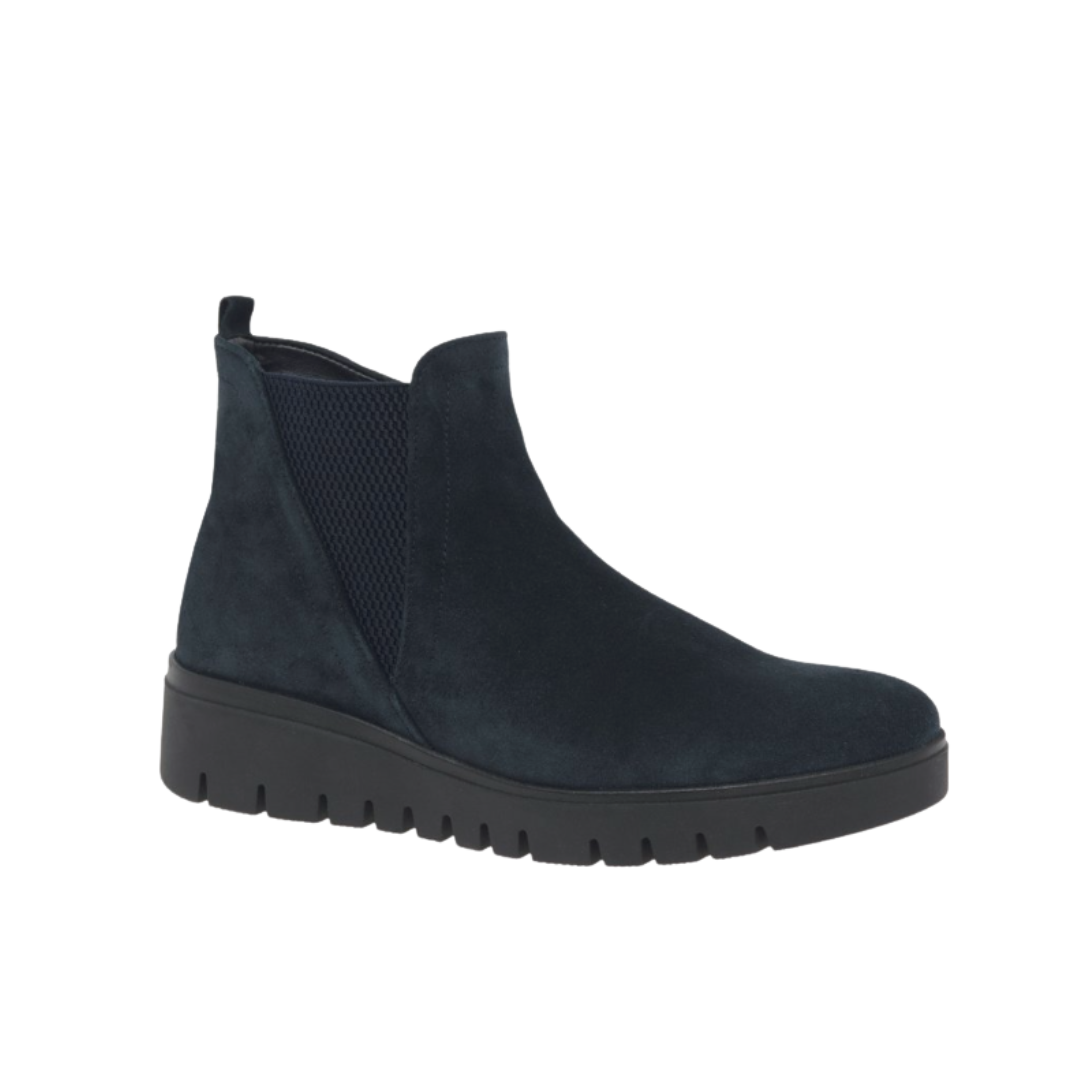 Dublin navy suede by Gabor