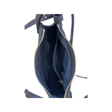 Alva Navy Leather Bag