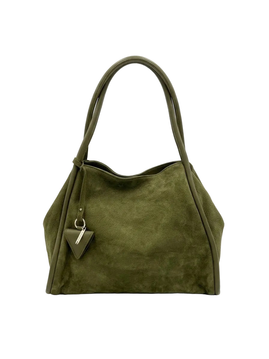 Tubular Suede bag by Parise