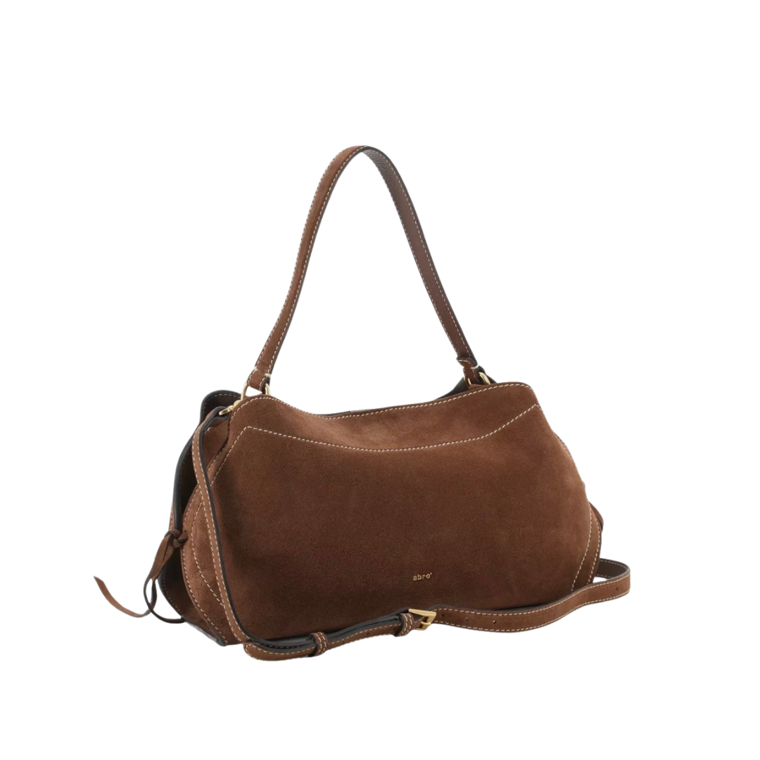 Necessity small suede bag