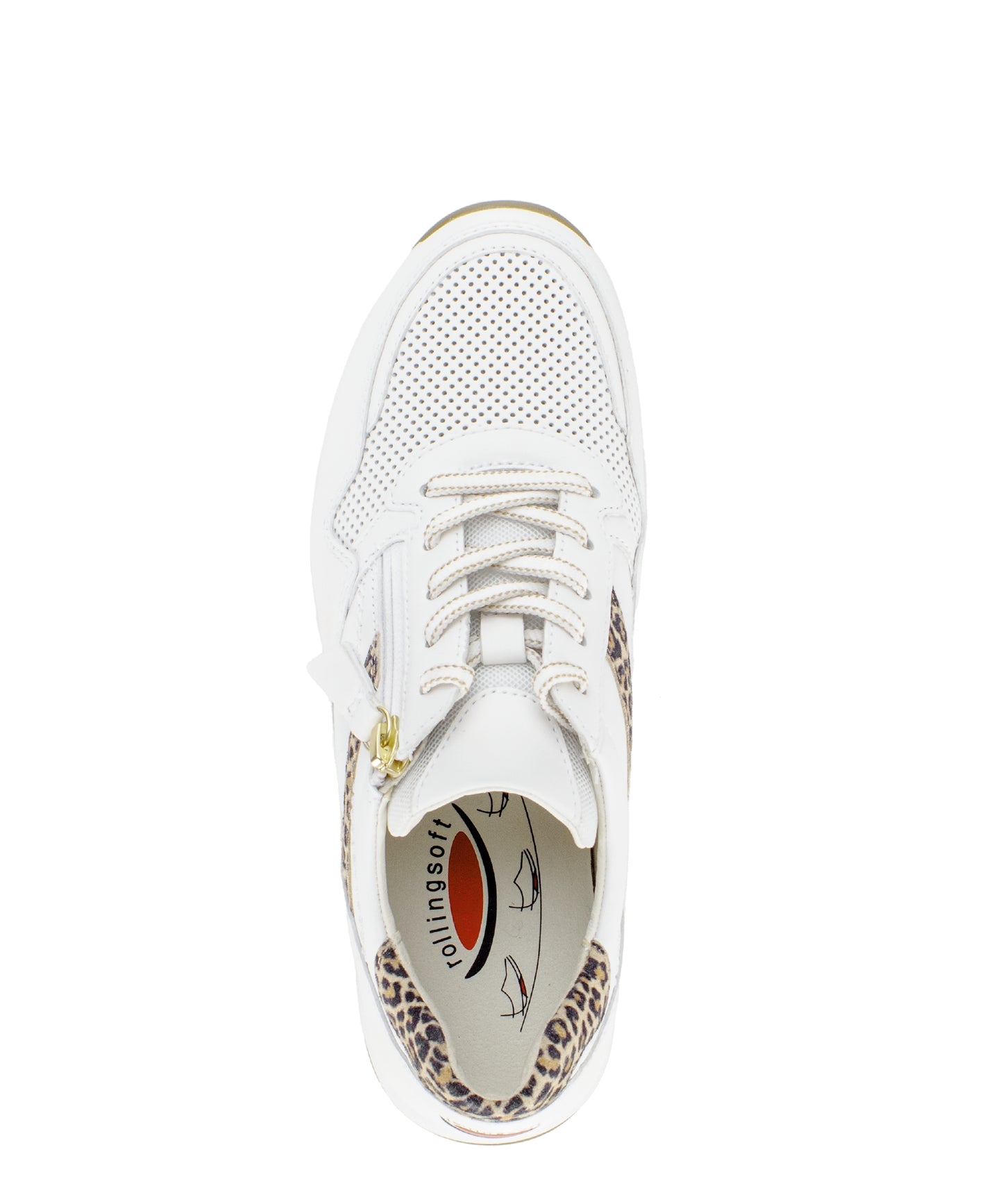 Haley rolling soft trainer by Gabor