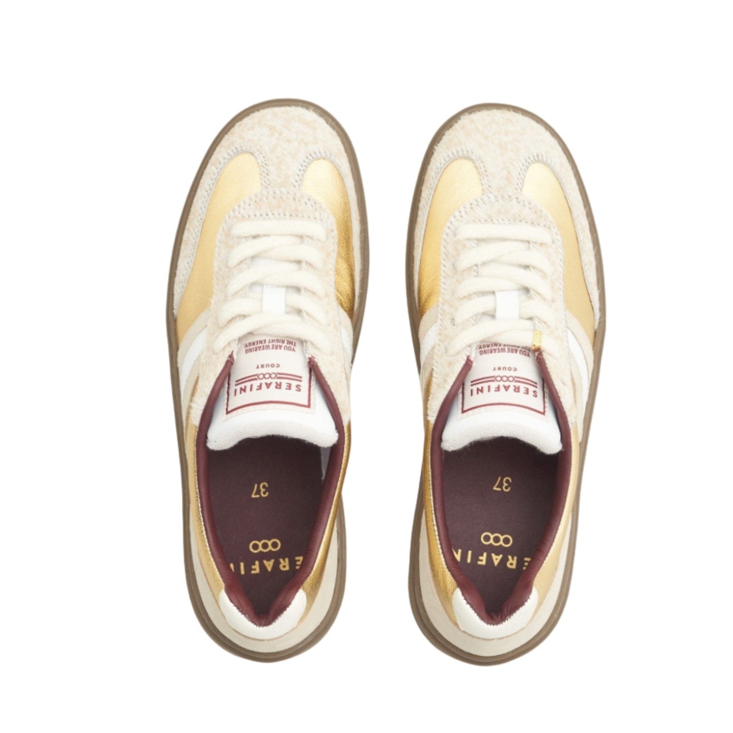 Courts - Caramel/Gold Serafini