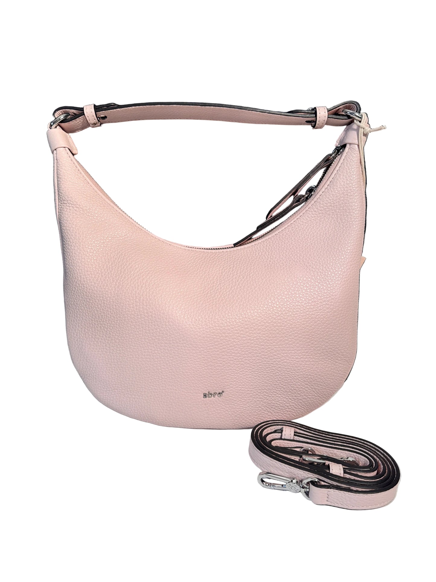 Mini Nana leather pale pink bag by Abro