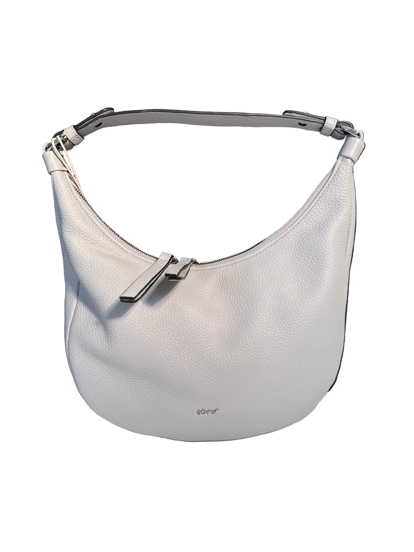 Mini Nana pale grey leather bag by Abro