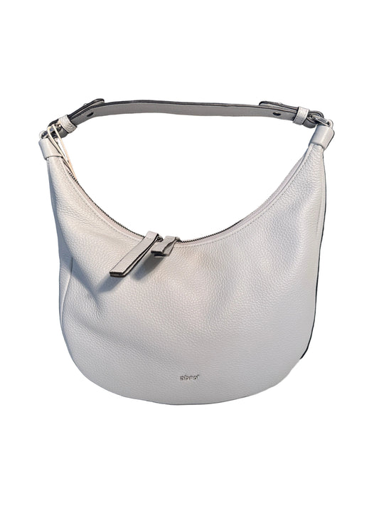 Mini Nana pale grey leather bag by Abro