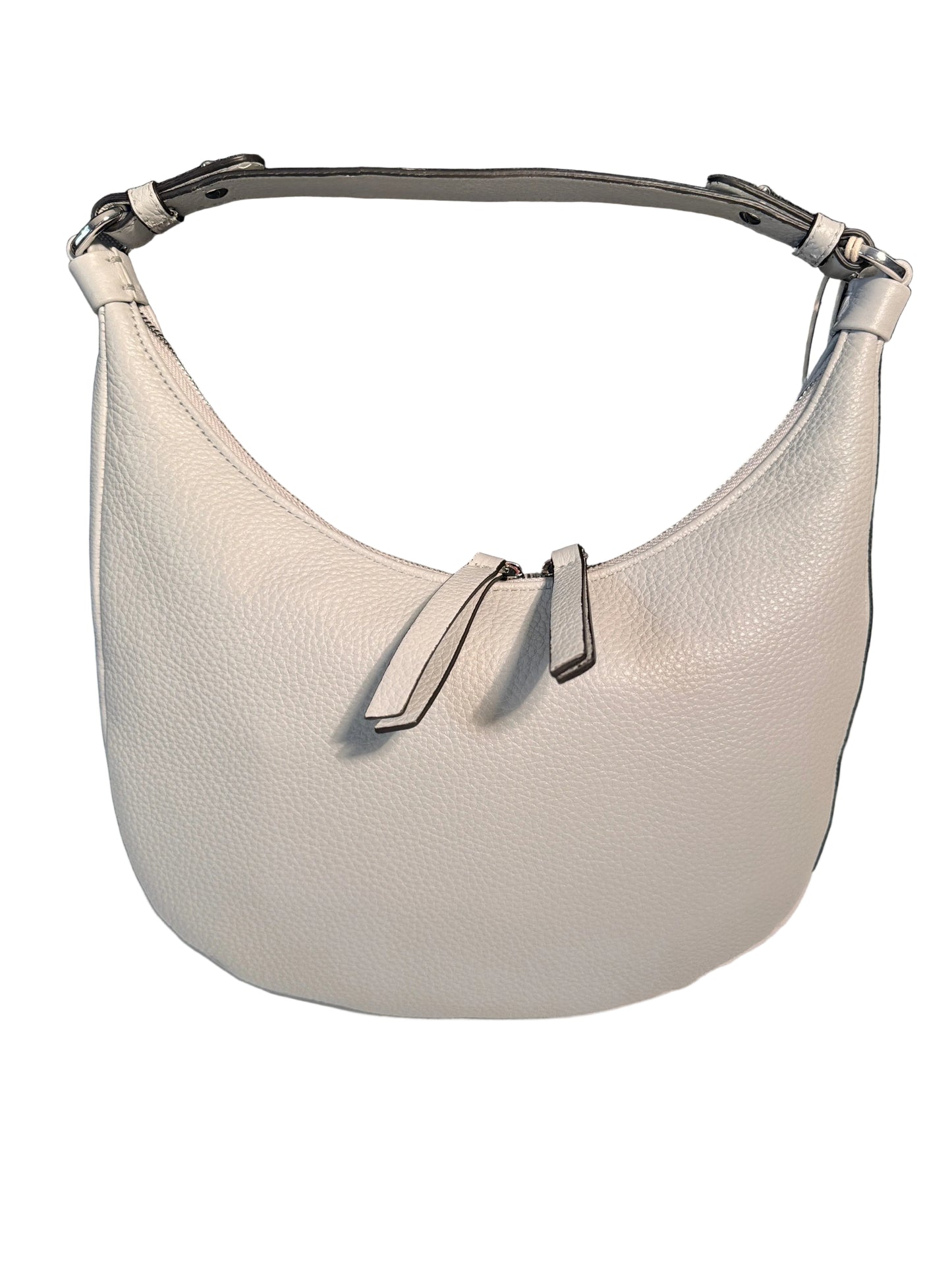 Mini Nana pale grey leather bag by Abro