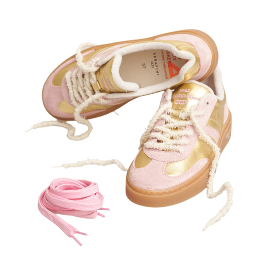 Court Gold Pink Serafini