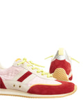 Lady D Red Pink Silver