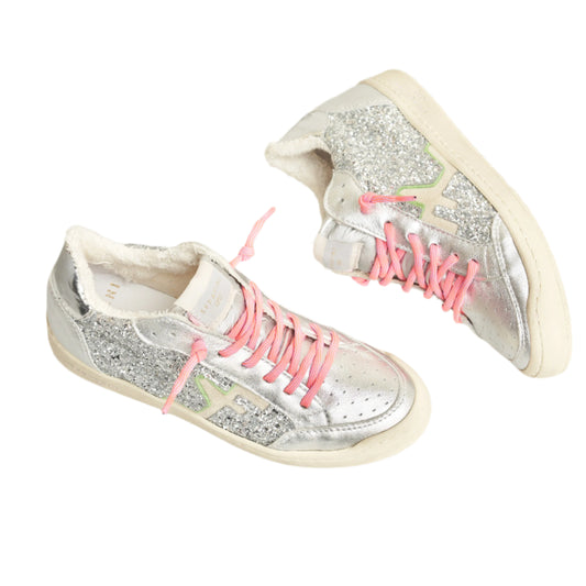 San Diego Silver Cream Glitter Serafini