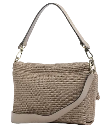 Medium Temi raffia bag by Abro