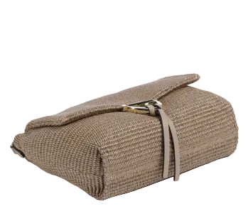 Medium Temi raffia bag by Abro