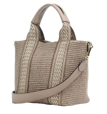 Kaffia raffia bag by Abro